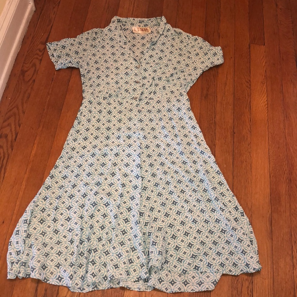 Summer short sleeve dress